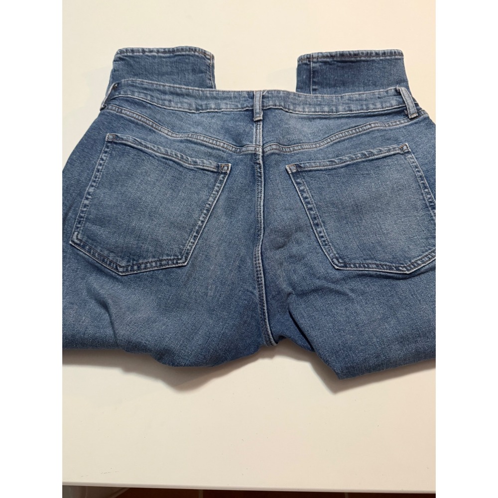 Old Navy OG Straight High Rise Curvy Jeans Medium Wash 18 Petite Secret Smooth